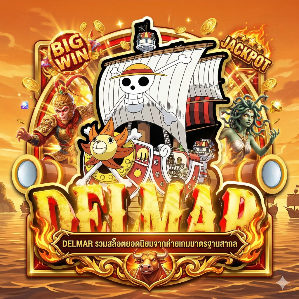 DELMAR-รวมสล็อตยอดนิยมจากค่ายเกมมาตรฐานสากล